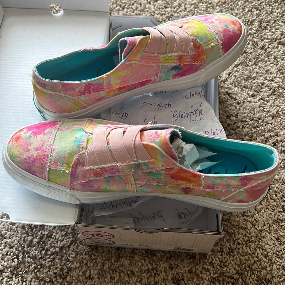 Blowfish tie dye sneakers